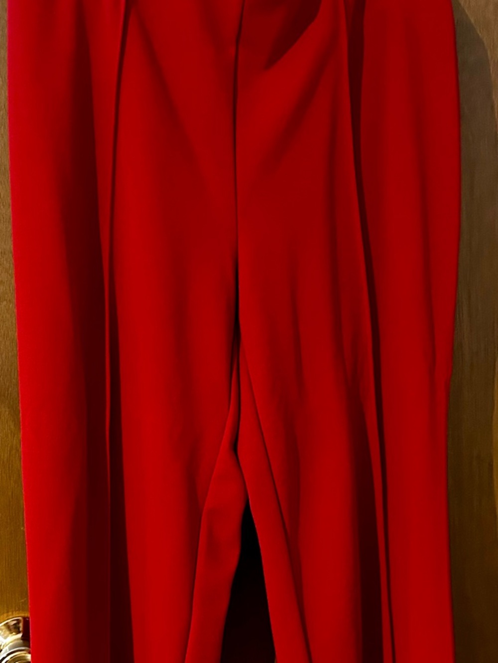 Cleo Red Dress Pants M Petite- tags removed but never worn.